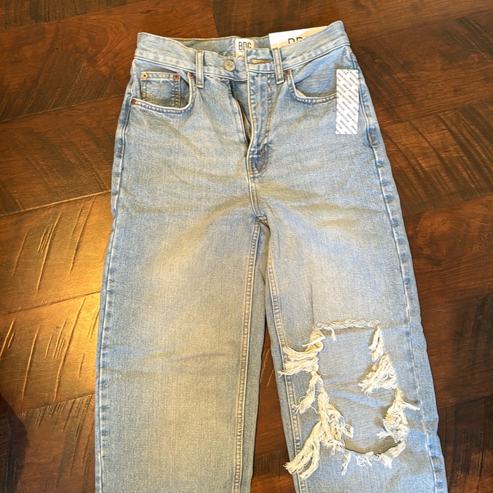 BDG High rise baggy jeans.